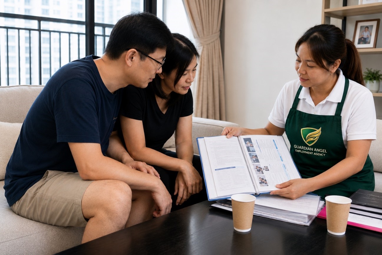Transfer maid hiring consultation in Singapore