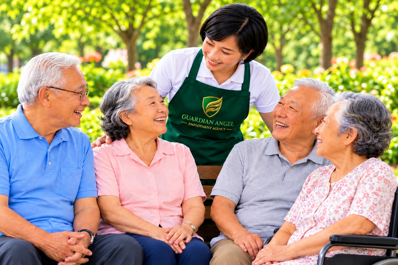 Domestic helper for elderly care