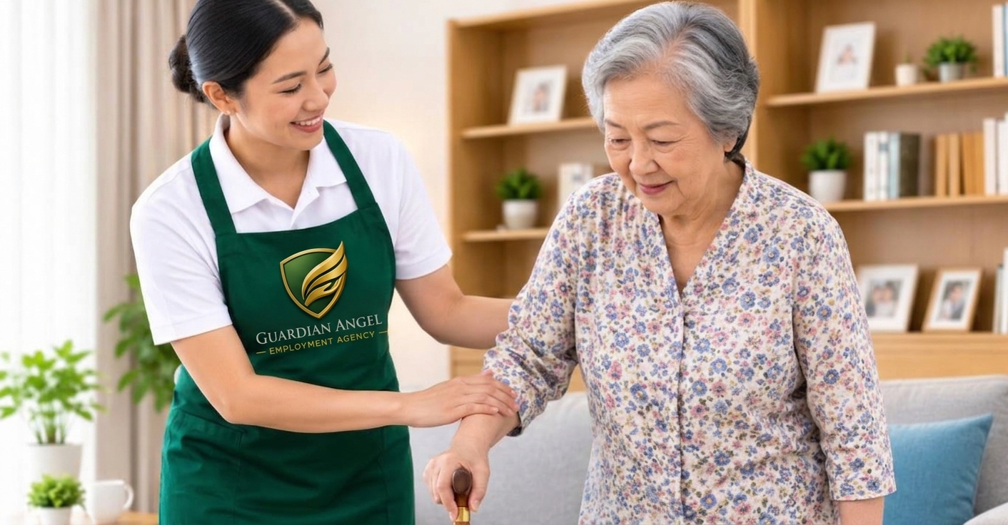 maid for elderly care Singapore